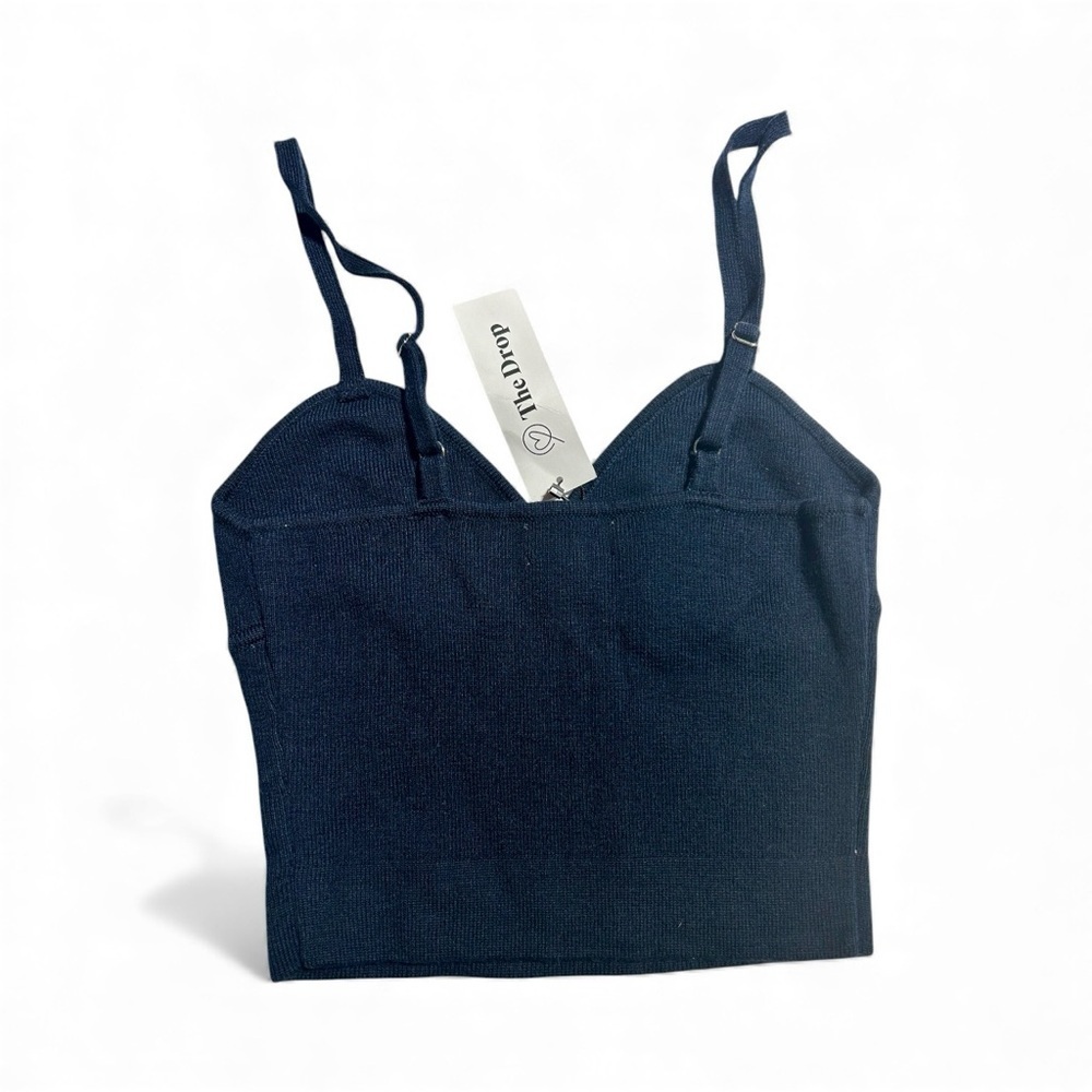 The Drop Catalina Bralette | Navy XXS | Cozy-Chic Staple - Picture 4 of 6